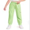 Haloumoning Girls Drawstring Cargo Jogger Pants Kids Quick Dry Slim Fit Sweatpants with Pockets 5-14Years Green view 1