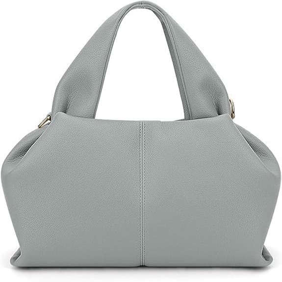 LYFDDP Cloud Pouch Bag - Dumpling Clutch Purse Handbag Leather Tote Shoulder Bag Retro Crossbody Bag (1)