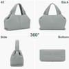 LYFDDP Cloud Pouch Bag - Dumpling Clutch Purse Handbag Leather Tote Shoulder Bag Retro Crossbody Bag (1) view 3