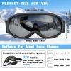FMY Snowboard/Ski Goggles for Adult,Over Glasses Anti Fog UV Protection Skiing Goggles for Men Women Youth view 2