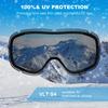 FMY Snowboard/Ski Goggles for Adult,Over Glasses Anti Fog UV Protection Skiing Goggles for Men Women Youth view 4