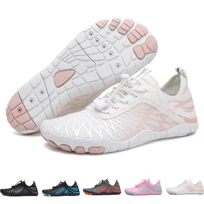 LELISKA Barecourt: 2.0 Barefoot Pickleball Shoes, Womens Mens Barefoot Shoes, Thin Sole, Zero Drop, Wide Toe Box (White,14 Men/16 Women)