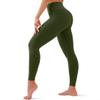 YUDSUD High Waisted Leggings for Women - Tummy Control Yoga Pants for Workout Running Athletic Women's Leggings Plus Size Army Green view 1