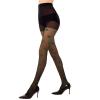 Aaronano Women's Patterned Tights Black Tights with Designs Holiday Stockings Faux Thigh High Stockings (Tree,One Size) view 1