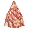 Jyckat Bacon Pattern - Cosplay Robe Costume Hooded Cloak, Halloween Cosplay Costume Robe Cloak Cape view 1