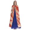 Jyckat Bacon Pattern - Cosplay Robe Costume Hooded Cloak, Halloween Cosplay Costume Robe Cloak Cape view 2
