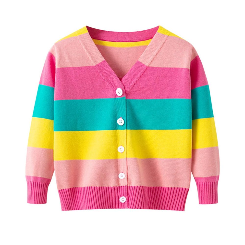Kids Girls Coat Winter Windproof Thicken Coat Jacket Child Warm Button Outerwear Girls PU Leather (A, 6-7 Years)