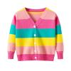 Kids Girls Coat Winter Windproof Thicken Coat Jacket Child Warm Button Outerwear Girls PU Leather (A, 6-7 Years) view 1