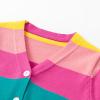 Kids Girls Coat Winter Windproof Thicken Coat Jacket Child Warm Button Outerwear Girls PU Leather (A, 6-7 Years) view 3