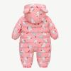 AIMAOMI Baby Boys Girls Snowsuit Infant Winter Coat Hoods Toddler Snow Wear Winter Clothes Baby Boys Snowsuit (Pink, 12-18 Months) view 4