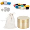 1 Sealed Box, Sealed Container, and MoistureProof Storage Box for Jewelry, Pills, Tea Leaves, (15.3x38.1x3.8cm/6x15x1.5in) view 1