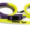 ARENA Tracks Unisex Adult Essential Racing Swim Goggles for Competitive Swimmers Men and Women FINA-Approved Anti-Fog Coated Mirror Lens, Violet/Plum/Arctic Lime view 4