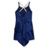 Speechless Girls' Sleeveless Taffeta Sheath Party Dress, Navy, 10 view 2