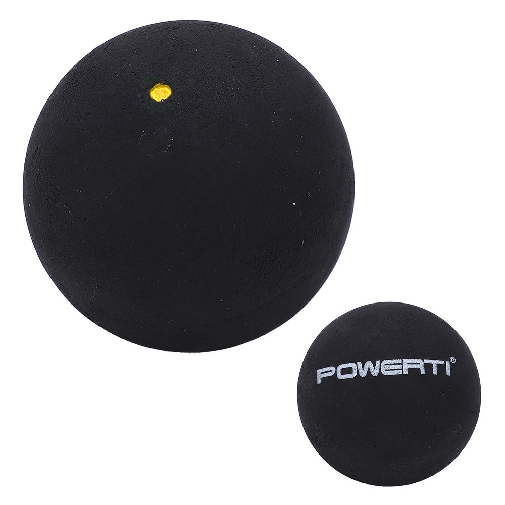 Sports Squash BallSports Squash Ball, Longlasting Squash Ball for Training (Single Yellow dot)