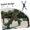 BESPORTBLE Roller Skating Belt Fastener Snowboard Boot Carrier for Ice Skates Sturdy Nylon Material Boot Cover Strap view 3