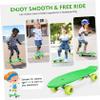 KOMBIUDA Sturdy Skateboard Suit for Boys Girls Complete Street Skateboard Helmet Elbow Pads view 4