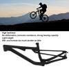 Srliya Carbon Fiber Mountain Frame 17in 29ER Full Suspension Shock Absorption Frame for Riding view 2