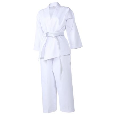 WRITWAA 1set Comfortable Karate Training Uniforms for Adults Breathable Taekwondo Clothes Elastic Waist Pants and Drawstrings for Fitness Exercises