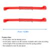 Denash Universal Skate Guards Skate Blade Guards 1 Pair Adjustable Springs for Hockey Practice Outdoor Figure Skating (Red #02) view 2