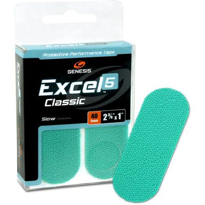 Solaravita Genesis Bowling Excel #5 Classic Performance Tape - Teal - 2.75" x 1" - 40 ct