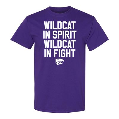 AS1082 - K-State Wildcats Fight Song Sport - Sport Team T Shirt - Small - Purple