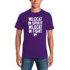 AS1082 - K-State Wildcats Fight Song Sport - Sport Team T Shirt - Small - Purple view 2