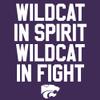 AS1082 - K-State Wildcats Fight Song Sport - Sport Team T Shirt - Small - Purple view 3