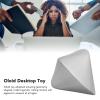 Denash Oloid Desk Toy, Stainless Steel Geometry Shaped Surfaces Reduces Anxiety Oloid Toy, Portable Decompression Ball Fidget Toys for Attracts Attention and Stress Relief view 2