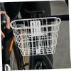 Toddmomy Iron Electric Bike Basket Multi-Function Storage for Groceries Pets Flowers Easy Installation Front Basket Compatible Bike Models view 4