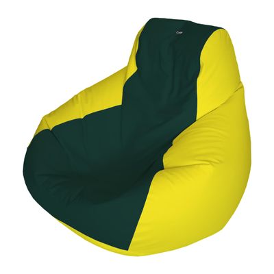 E-SeaRider Game Day Bean Bag (Forest/Yellow, Large)