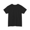 Baby pygmy Hippo Moo Deng Unisex Heavy Cotton Tee, Hippo Lover T-Shirt, Cute Baby Hippo Shirt Black view 2