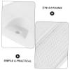 CAXUSD Traffic Reflective Road Fence Signs 2 Pack White Studs Aluminum Core Reflective Driveway Markers Emergency Reflector for Safety view 4