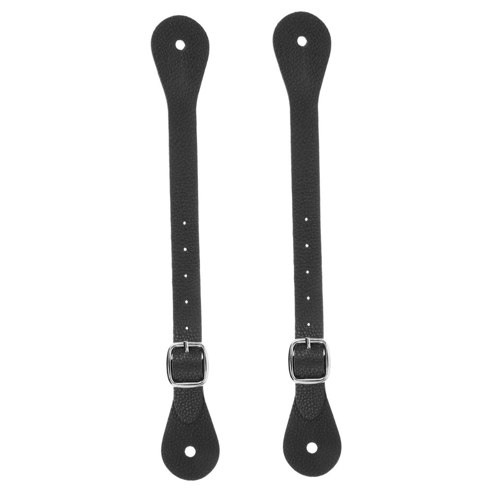 INOOMP 2pcs Adjustable Spur Straps for Use Faux Comfortable Fit for Thigh High Boots Boot for Men and Women