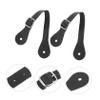 INOOMP 2pcs Adjustable Spur Straps for Use Faux Comfortable Fit for Thigh High Boots Boot for Men and Women view 2