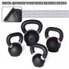 Kettlebell Weights for Women Fitness Training Cast Iron Kettle Ball, Professional Sports Squat Kettle Bells, Silent Anti-Collision, Glutes/abs/arms(Pink-8kg) view 3