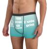 Custom Boxers Bulk Personalized Men's Boxers Customize Logo Photo Personalized Boxers for Men Design Your Own Funny Text Small Two-Tone view 3