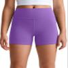 CRZ YOGA Girls Butterluxe High Waist Athletic Biker Shorts - Dance Yoga Casual Kids Teen Summer Royal Lilac Large view 1