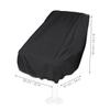 Happyyami Yacht Captain Chair Cover Outdoor Boat Seat Protector Easy to Install and Lightweight Fits for Pontoon and Boat Seating view 2