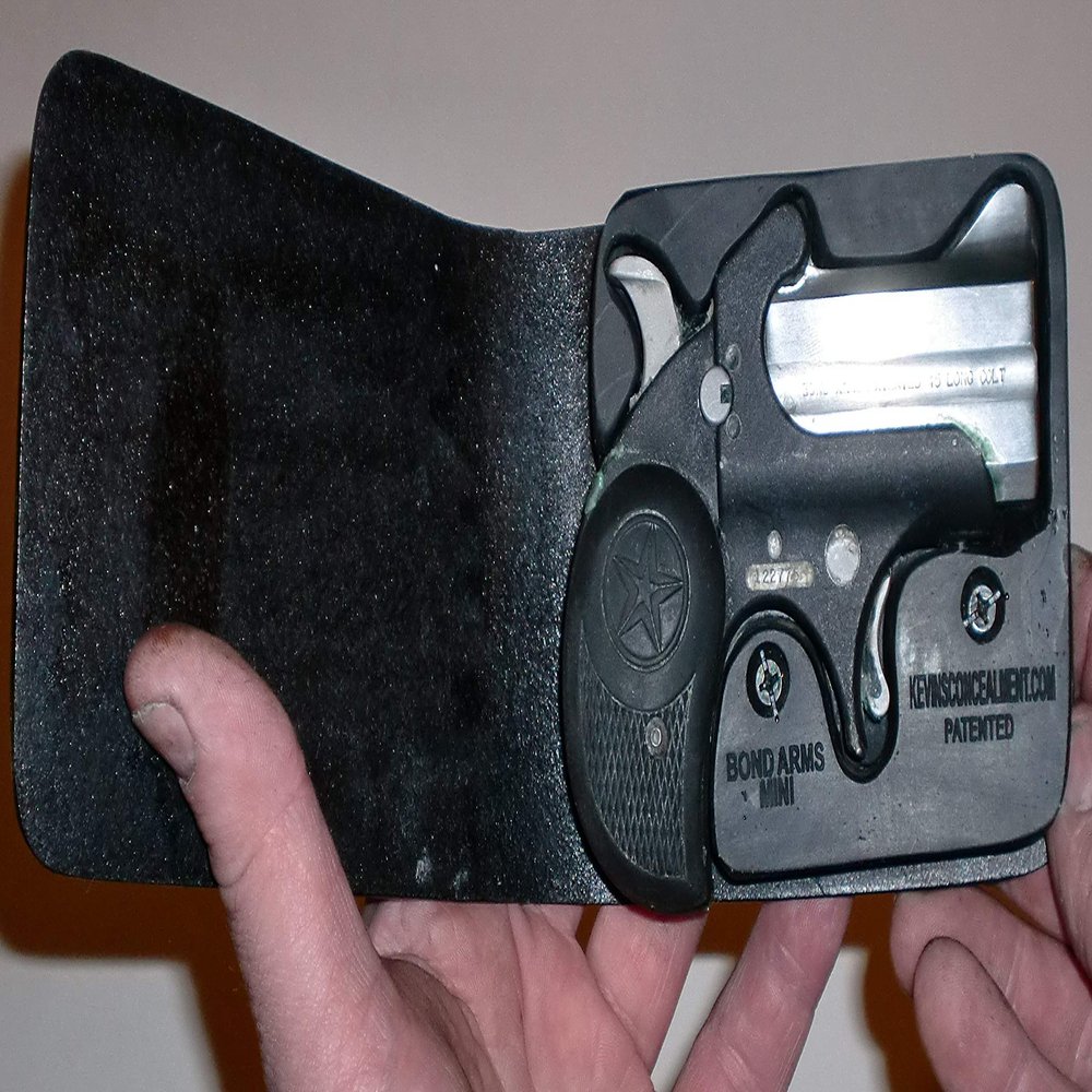 Wallet Holster for Full Concealment - Bond Arms Derringer (Mini-2.5", Right Hand)