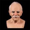 Bagmrteho Realistic Old Man Mask - Latex Wrinkle Face Mask for Halloween Cosplay Party Costume Masquerade Props view 3