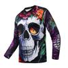 Serijoars Racing Men's Long Sleeve Off-Road Cycling Jersey Mountain Bike MTB Jersey Downhill&Motocross Shirts (US, Alpha, Medium, Regular, Regular, MLT012) view 1