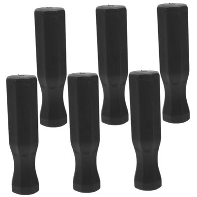 BRIGHTFUFU 6pcs Foosball Table Handles Nonskid Grip Handles for Table Soccer Replacement Parts for Football