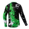 Serijoars Racing Men's Long Sleeve Off-Road Cycling Jersey Mountain Bike MTB Jersey Downhill&Motocross Shirts (US, Alpha, Medium, Regular, Regular, MLT026) view 2