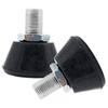 Alasum Adjustable Rubber Toe Stops for Roller Skates Brake Blocks with Bolts Skating Accessories for Safe Stopping Outdoor Surfaces view 1