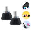 Alasum Adjustable Rubber Toe Stops for Roller Skates Brake Blocks with Bolts Skating Accessories for Safe Stopping Outdoor Surfaces view 2