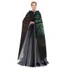 Dwrepo Fireworks Halloween Hooded Cloak Full Length Adult Vampire Witch Cape for Halloween Cosplay Costumes view 3