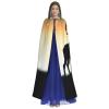 Dwrepo Deer Halloween Hooded Cloak Full Length Adult Vampire Witch Cape for Halloween Cosplay Costumes view 2