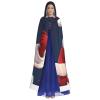 Dwrepo Santa Claus Halloween Hooded Cloak Full Length Adult Vampire Witch Cape for Halloween Cosplay Costumes view 2