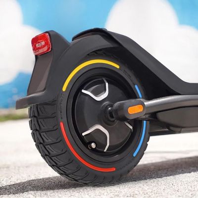 9.5 x 2.50 9.5" Rubber Explosion-proof Tubeless Tire, Color Solid Tyre Replacement for KQI3 Electric Scooter Vacuum Tyre Wheel Parts(Color)
