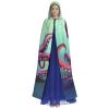 Dwrepo Cute Octopus Halloween Hooded Cloak Full Length Adult Vampire Witch Cape for Halloween Cosplay Costumes view 2